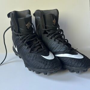 Nike Black and White Soccer Cleats